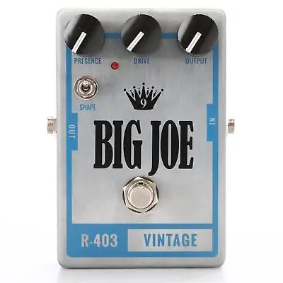 Big Joe Stomp Box Company Vintage R-403 Overdrive Guitar Effects Pedal #49496 • $95