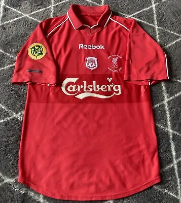 £35 • Buy Liverpool Uefa Cup Final 2001 Shirt Owen 