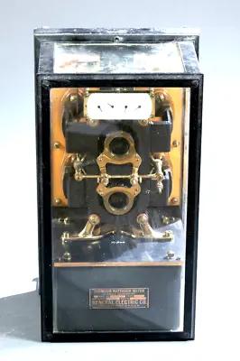 Antique Thomson Dc Watthour Meter Brass Bronze Electrical Power Kwh Wattmeter • $2210.90