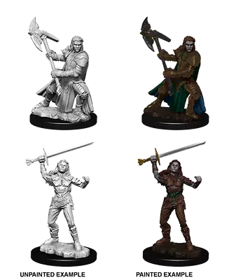 £4.99 • Buy D&D Nolzur's Marvelous Unpainted Miniatures: Female Half-Orc Fighter
