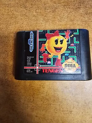 Ms. Pac-Man (Sega Genesis 1991)(TESTED) • $12.94