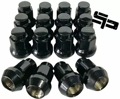 16 Pack 3/8”-24 Tapered Lug Nuts Black Polaris Ranger 700 Rzr 900xp 800 S 570  • $23.91