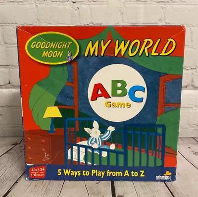 Goodnight Moon My World ABC Game | 5 Ways To Play From A To Z | By Briarpatch • $25