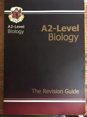 A2-Level Biology: Edexcel: The  Revision Guide By CGP Books Paperback Book • £2