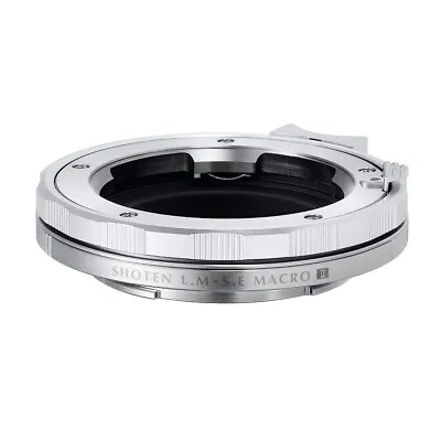 SHOTEN Lens Adapter Close Macro Focus Helicoid Leica M To Sony E A7R4 A9 A7c A1  • $179.99