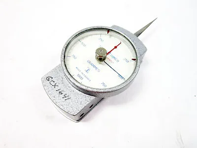 Scherr-tumico 1000 Grams G Precision Dial Dynamometer Tension Gage B • $47.15