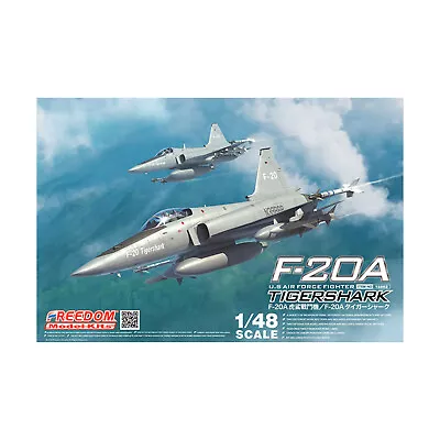 Freedom Model Kits Modeli 1/48 F-20A Tigershark USAF Fighter New • $79.95