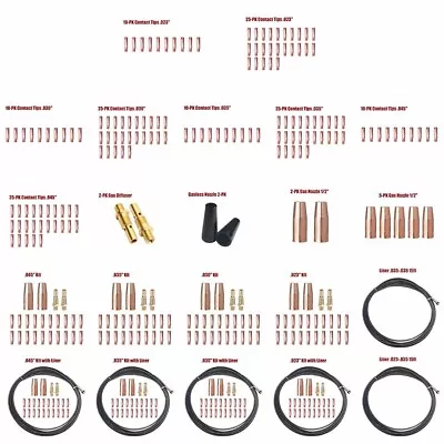 045 Kit With Liner Reliable Kit For WeldPak 100HD 125HD 140HD Mig Welder • £7.61