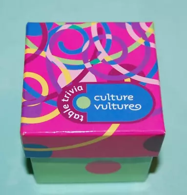 Table Trivia Culture Vulture Cards 60 Cards With Questions And Answers • £3.99