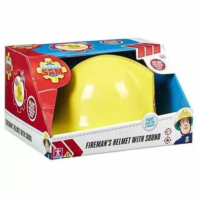 Character - Fireman Sam Helmet With Sounds - Fun Interactive Toy • $95.66