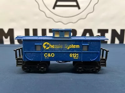 K-line Chessie System Steel Center Cupola Lighted Caboose K-6121 NO BOX • $14.99