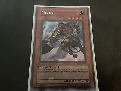 Mezuki Secret Rare Unlimited PP02-EN016 LP • $25