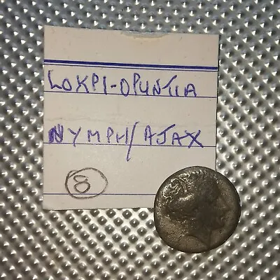 £7.50 • Buy Lokpi Opuntia Nymph/Ajax Greek Silver Coin