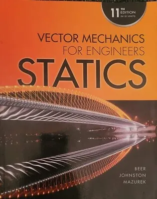£15 • Buy Vector Mechanics For Engineers: Statics By E. Johnston, Ferdinand Beer, David F.