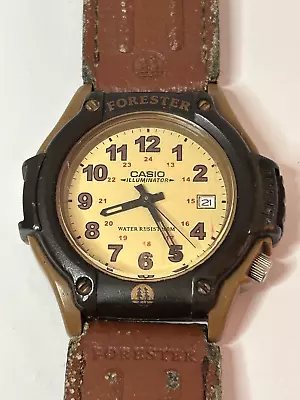 Working Men's Black And Brown  Casio Forester FT-500W  Quartz Watch GY • $36