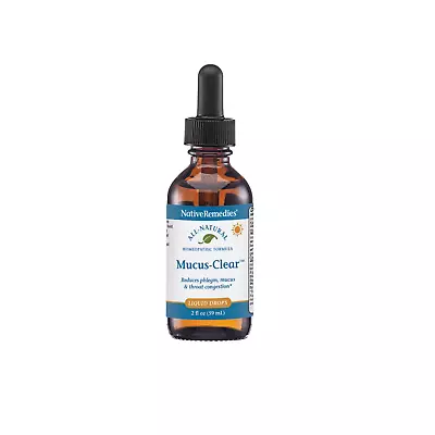 Native Remedies Mucus Clear Mucus Relief 50ML All Natural • £31.99