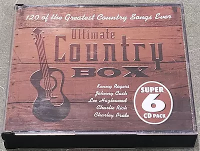 Various - Ultimate Country Box - 120 Tracks - 6 Cd Collection Compilation • $15