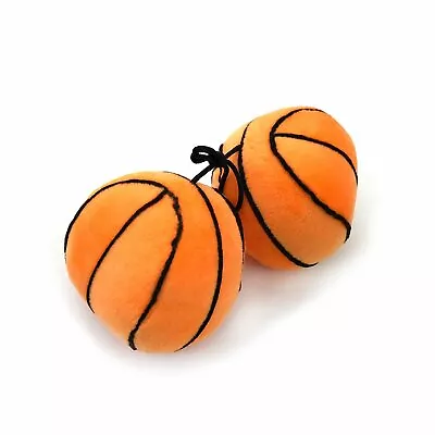 3 Plush Stuffed Basketballs Toys - Pair  VPAFB009 Vintage Parts Usa Street Rat • $58.37