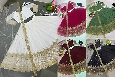 £38.15 • Buy Indian Wedding Party New Designer Lehenga Choli Lengha Pakistani Wear Bollywood