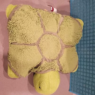 My Pillow Pet Turtle Green And Yellow Medium Sized Fluffy Plush • $18