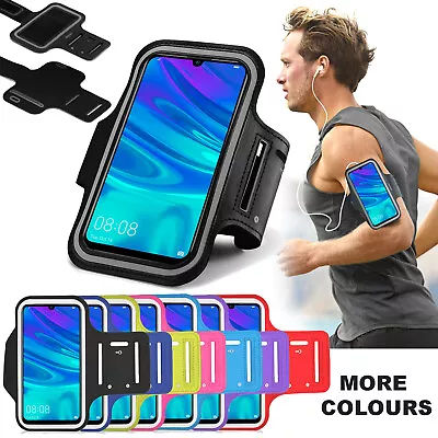 Running Sports Arm Band Phone Holder For IPhone 15 14 13 12 11 XS X XR 7 8 6 SE • £3.99