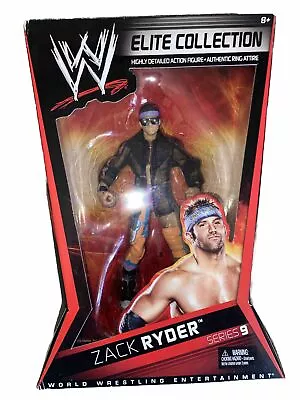 Mattel WWE Elite Collection Series 9 Zack Ryder Matt Cardona MOC MWFP Indy God • $89.99