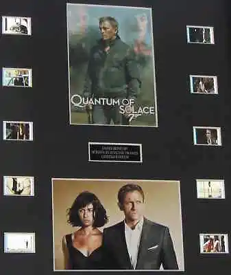 £41.50 • Buy Quantum Of Solace James Bond 007 FILM CELLS MOUNT