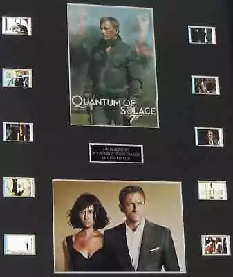 Quantum Of Solace James Bond 007 FILM CELLS MOUNT • £41.50