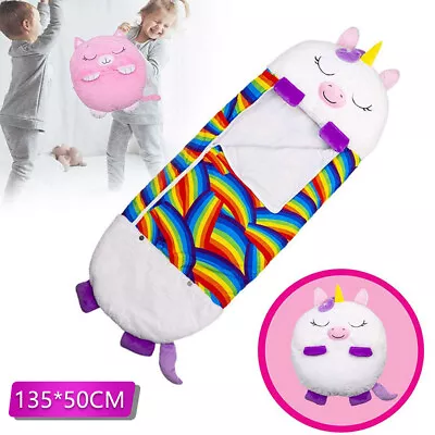 Sleeping Bag Happy Napper Kids Children Blanket Winter Fluffy Warm Nappers Gift • $16.99