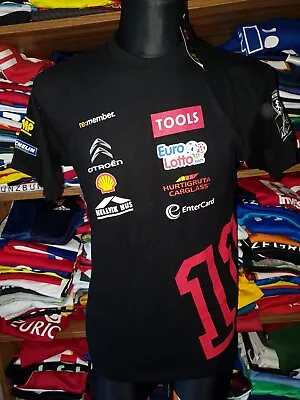 NEW PETER SOLBERG 2011 WORLD CHAMPION T-SHIRT SIZE S RALLY CITROEN (u410) • £17.99