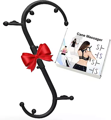 Neck Massager - Massage Trigger Point Cane Women/Men/Her/Him (Black) • $19.99