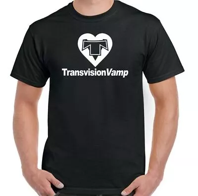 Transvision Vamp T-Shirt Mens Wendy James Unisex 80's Pop Rock Music Top • £10.99