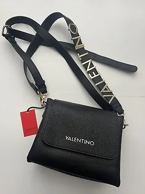Brand New Valentino Alexia Shoulder Bag In Black With 2 Straps • £84.99
