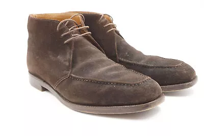 Crockett & Jones Men's Chukka Boots Shoes Braun Eu 45 Leather + Shoe Trees X31 • $418.54