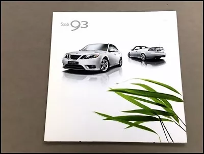 2010 SAAB 9-3 93 Aero 93x Combi Convertible Car Sales Brochure Catalog • $18.36