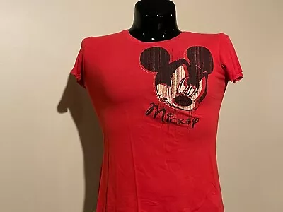 MICKEY MOUSE Official Walt Disney Women's T-shirt X-Large Super Soft • £14.47