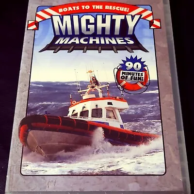 Mighty Machines: Boats To The Rescue - DVD - VERY GOOD • $9.99