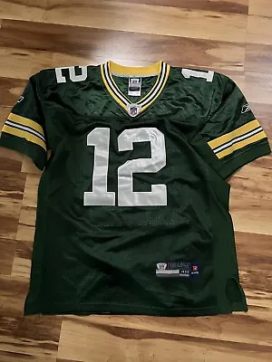 Aaron Rodgers Reebok Jersey Men's On Field Size 48 Stitched Greenbay Packers VTG • $35.99