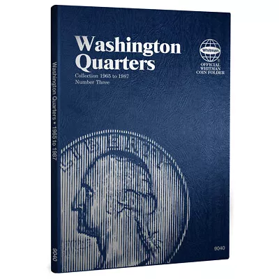 Washington Quarters #3: 1965-1987 - Official Whitman Coin Folder • $5.99