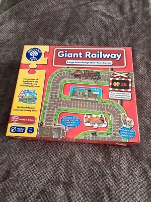 £16 • Buy Orchard Toys Giant Railway Excellent Condition 