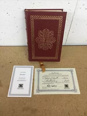 EASTON PRESS Jack McDevitt ODYSSEY SIGNED FIRST EDITION Science Fiction Leather • $69.99