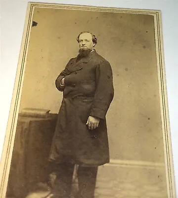 Antique American Civil War Era Gentleman Providence Rhode Island CDV Photo! US! • $28.79