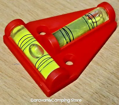 Bubble Spirit Level - Caravan Level Aid Spirit Levelling Triangle Motorhome • £4.50