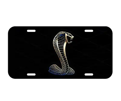 $13.95 • Buy Mustang Cobra Vehicle Front License Plate Pony Car NEW SVT Hatchback Coupe NEW