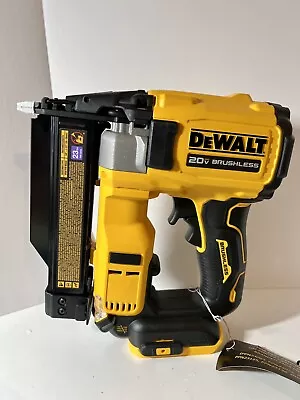$155 • Buy DEWALT 20V BRUSHLESS 23GA DCN623 PIN NAILER! New!! Tool Only
