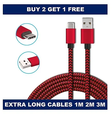 TYPE C USB CHARGER DATA CABLE FOR SONY XPERIA XZ/X Compact /L1/ XA1/ XZ Premium • £2.49