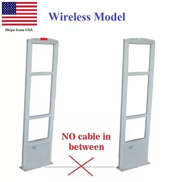 Wireless -NO Cable Stand-alone EAS RF 8.2 MHz Anti-theft Security Antenna System • $845