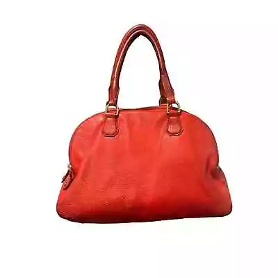 J.Crew Biennial Red Leather Satchel  • $75