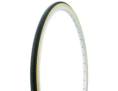 Duro Road-City-Fixie Tire 700C X 25mm Black + Gum Sidewall • $16.95