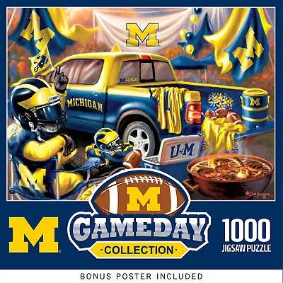 Michigan Wolverines - Gameday 1000 Piece Jigsaw Puzzle • $19.99